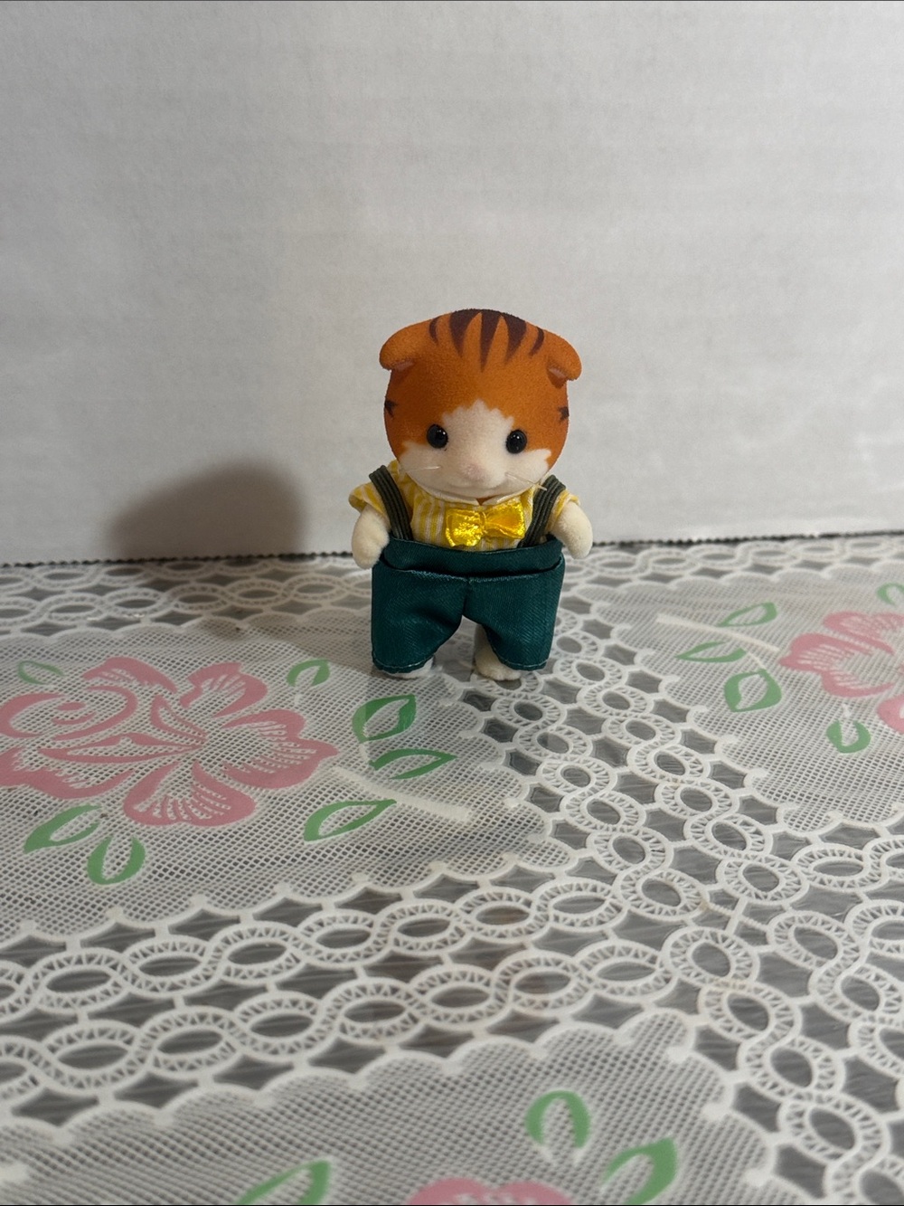 Calico Critters Sylvanian Families Maple Scottish Fold Cat boy